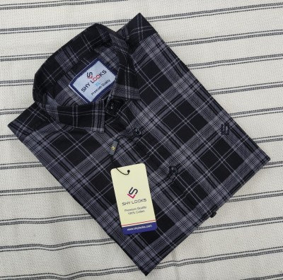 Cotton full Sleeve Check Shirt for Men's